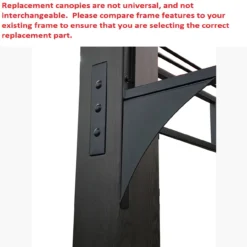 Shadow Creek Gazebo Midnight Blue Trellis Replacement Canopy -RAZOR COSCO SHOP 810549234 31