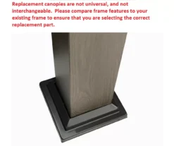 Shadow Creek Gazebo Palm Leaves Replacement Canopy -RAZOR COSCO SHOP 810549235 4