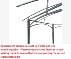 Heritage Gazebo Beige Replacement Canopy -RAZOR COSCO SHOP 810549236 5