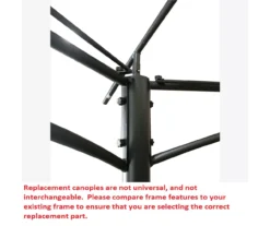 Heritage Gazebo Beige Replacement Canopy -RAZOR COSCO SHOP 810549236 6