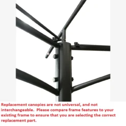 Heritage Gazebo Beige Replacement Canopy -RAZOR COSCO SHOP 810549236 61