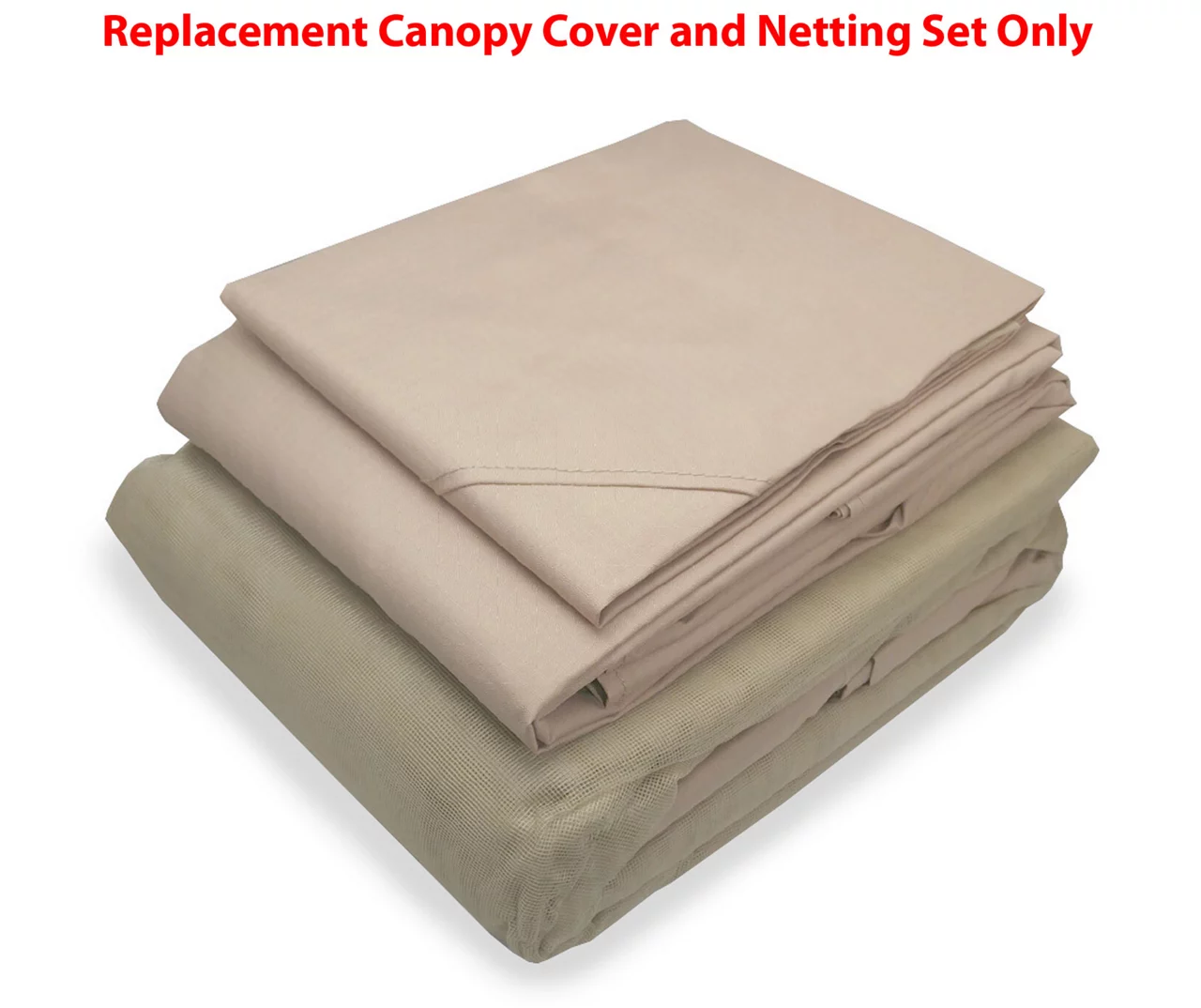 Bamboo Look Gazebo Beige Replacement Riplock Canopy & Side Mosquito Netting Set 2 Bamboo Look Gazebo Beige Replacement Riplock Canopy & Side Mosquito Netting Set - Image 2