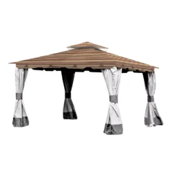 Monterey Gazebo Canyon Stripe Replacement Canopy -RAZOR COSCO SHOP 810549251 11