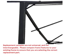 Monterey Gazebo Canyon Stripe Replacement Canopy -RAZOR COSCO SHOP 810549251 4