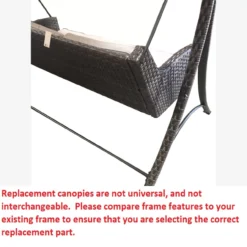 Augusta Swing Beige Replacement Canopy -RAZOR COSCO SHOP 810549255 61