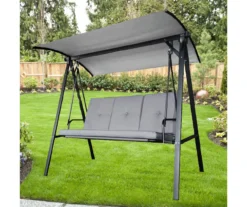 Gray 3-Person Sling Swing Replacement Canopy -RAZOR COSCO SHOP 810549259 2