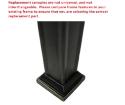 Oakmont Gazebo Beige Replacement Riplock Canopy -RAZOR COSCO SHOP 810549263 6