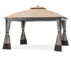 Oakmont Gazebo Beige Replacement Riplock Canopy -RAZOR COSCO SHOP 810549263 7