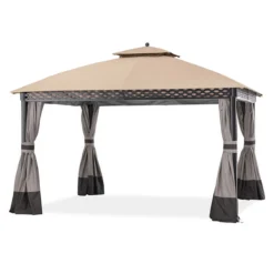 Oakmont Gazebo Beige Replacement Riplock Canopy -RAZOR COSCO SHOP 810549263 71