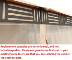 Westbrook Gazebo Replacement Riplock Canopy -RAZOR COSCO SHOP 810549278 4