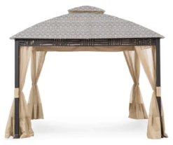 Westbrook Gazebo Beige Damask Replacement Canopy -RAZOR COSCO SHOP 810549281 6