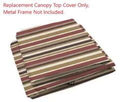 Westbrook Gazebo Canyon Stripe Replacement Canopy -RAZOR COSCO SHOP 810549284 2
