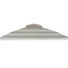 Westbrook Gazebo Stone Stripe Replacement Canopy