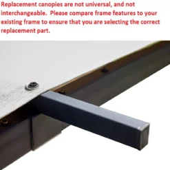 Capilano Pergola Beige Replacement Riplock Canopy -RAZOR COSCO SHOP 810549289 41