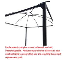 South Hampton Gazebo Replacement Riplock Canopy -RAZOR COSCO SHOP 810549296 4