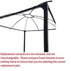 South Hampton Gazebo Replacement Riplock Canopy -RAZOR COSCO SHOP 810549296 41