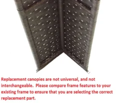 Riviera Sonoma Gazebo Beige Replacement Riplock Canopy -RAZOR COSCO SHOP 810549307 7