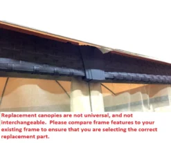 Riviera Sonoma Gazebo Replacement Riplock Canopy -RAZOR COSCO SHOP 810549312 6