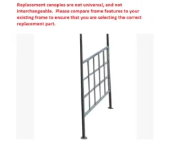 Newport Gazebo Replacement Riplock Canopy -RAZOR COSCO SHOP 810549325 5