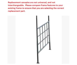 Newport Gazebo Replacement Riplock Canopy -RAZOR COSCO SHOP 810549328 5