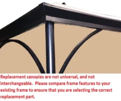 Somserset Gazebo Beige Replacement Riplock Canopy & Side Mosquito Netting Set 6 Somserset Gazebo Beige Replacement Riplock Canopy & Side Mosquito Netting Set -RAZOR COSCO SHOP 810549331 3