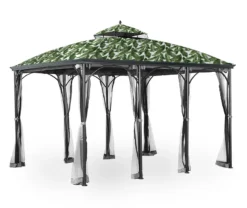 Somerset Gazebo Palm Leaves Replacement Canopy -RAZOR COSCO SHOP 810549338 3