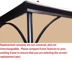 Somerset Gazebo Palm Leaves Replacement Canopy -RAZOR COSCO SHOP 810549338 4