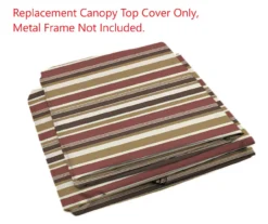 Somerset Gazebo Canyon Stripe Replacement Canopy -RAZOR COSCO SHOP 810549339 21
