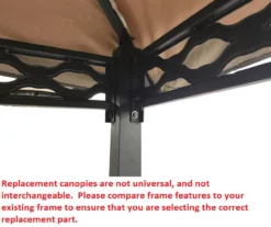 Pinehurst Grill Gazebo Replacement Riplock Canopy -RAZOR COSCO SHOP 810549357 41