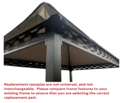 Pinehurst Grill Gazebo Replacement Riplock Canopy -RAZOR COSCO SHOP 810549357 61