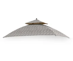Pinehurst Grill Gazebo Beige Damask Replacement Canopy -RAZOR COSCO SHOP 810549360 11