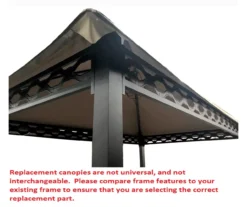 Pinehurst Grill Gazebo Beige Damask Replacement Canopy -RAZOR COSCO SHOP 810549360 61