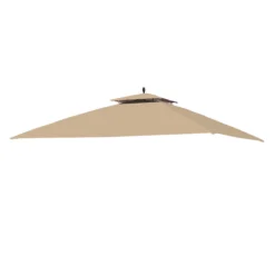 Augusta Gazebo Beige Replacement Riplock Canopy