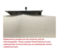 Augusta Gazebo Beige Replacement Riplock Canopy -RAZOR COSCO SHOP 810549366 51