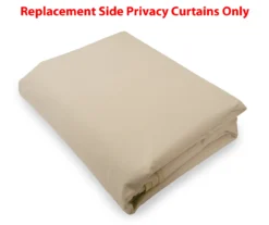 Pinehurst Gazebo Beige Replacement Privacy Curtain Set -RAZOR COSCO SHOP 810549372 21