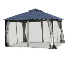 Windsor Dome Gazebo Midnight Blue Trellis Replacement Canopy -RAZOR COSCO SHOP 810549380 31