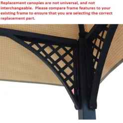 Windsor Grill Gazebo Replacement Riplock Canopy -RAZOR COSCO SHOP 810549388 3