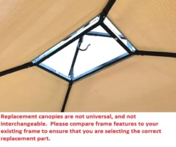 Windsor Grill Gazebo Replacement Riplock Canopy -RAZOR COSCO SHOP 810549388 41