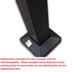 Windsor Grill Gazebo Beige Damask Replacement Canopy -RAZOR COSCO SHOP 810549390 6