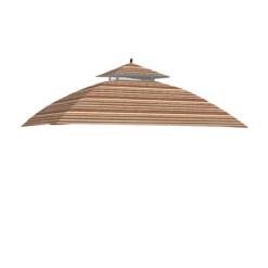 Windsor Grill Gazebo Canyon Stripe Replacement Canopy