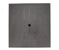 Broyhill Autumn Cove Wood Look Square Steel Patio Dining Table -RAZOR COSCO SHOP 810553658 3