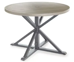 Broyhill Sandpointe Steel Round Patio Dining Table -RAZOR COSCO SHOP 810554377 1 1