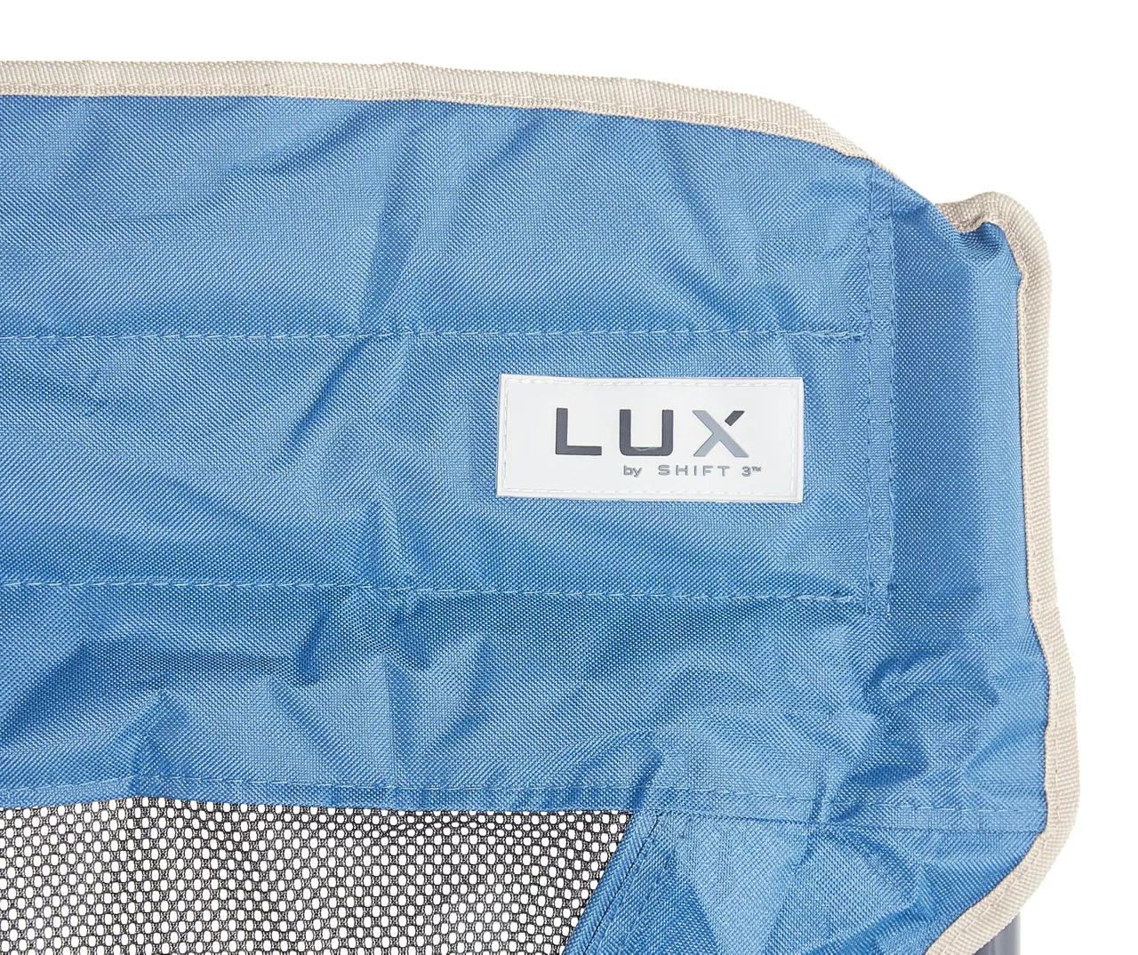 Lux Navy Blue Folding Quad Chair 3 Lux Navy Blue Folding Quad Chair - Image 3