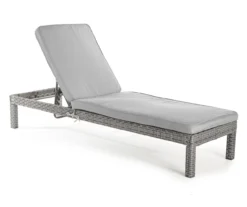 Broyhill Eagle Brooke All-Weather Wicker Cushioned Chaise Lounger -RAZOR COSCO SHOP 810555202