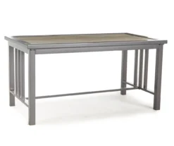 Eagle Brooke Wood Look Patio Coffee Table -RAZOR COSCO SHOP 810555217 1