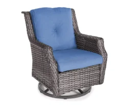 Real Living Rockbridge 3-Piece Cushioned Patio Glider & Side Table Set -RAZOR COSCO SHOP 810555286 1