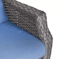 Real Living Rockbridge 3-Piece Cushioned Patio Glider & Side Table Set -RAZOR COSCO SHOP 810555286 3