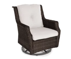 Real Living Rockbridge 3-Piece Cushioned Patio Glider & Side Table Set -RAZOR COSCO SHOP 810555289 1
