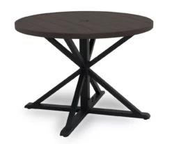 Broyhill Sandpointe Steel Round Patio Dining Table -RAZOR COSCO SHOP 810557038 4 1