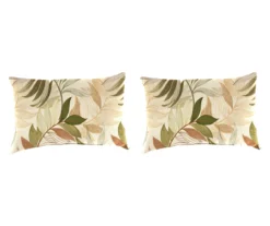 Jordan Manufacturing Oasis Outdoor Throw Pillows, 2-Pack -RAZOR COSCO SHOP 810560539 1